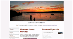 Desktop Screenshot of outboundtravel.com